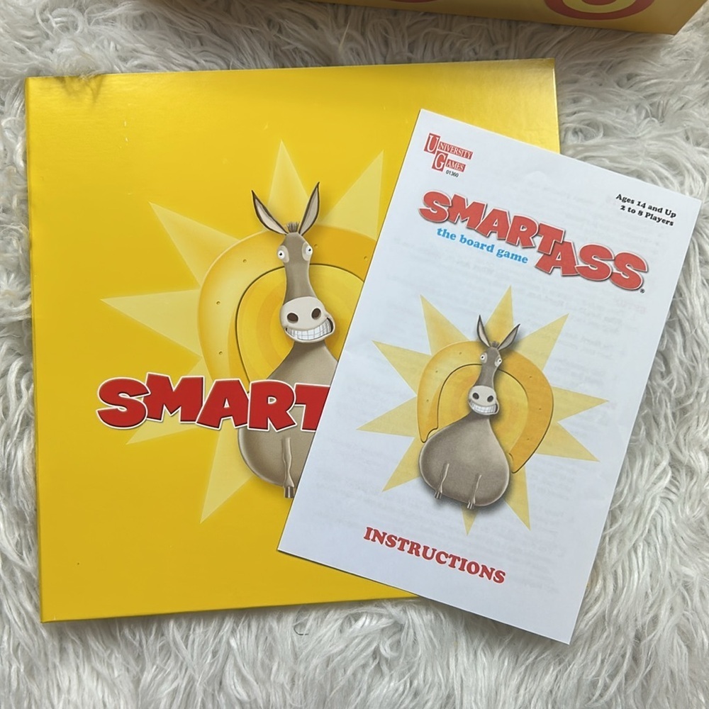 Smart Ass Trivia Board Game by University Games - Picture 3 of 4